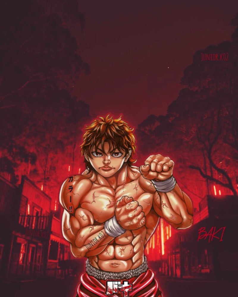 Anime - Baki - The Grappler Wall Poster – Epic Stuff