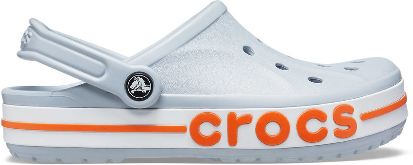 crocs grey pink