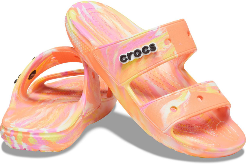 Orange crocs size 11 online