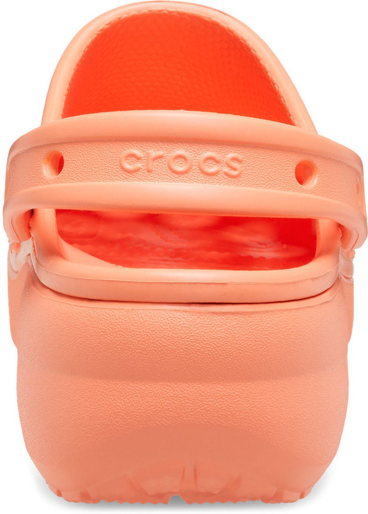 Orange cheap crocs women