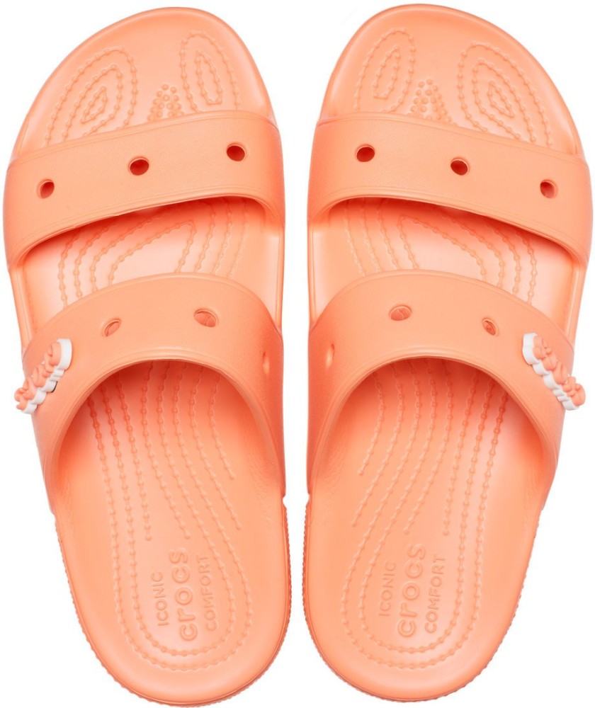 Orange crocs store size 11