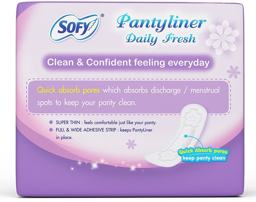 SOFY  Pads VS Pantyliners 