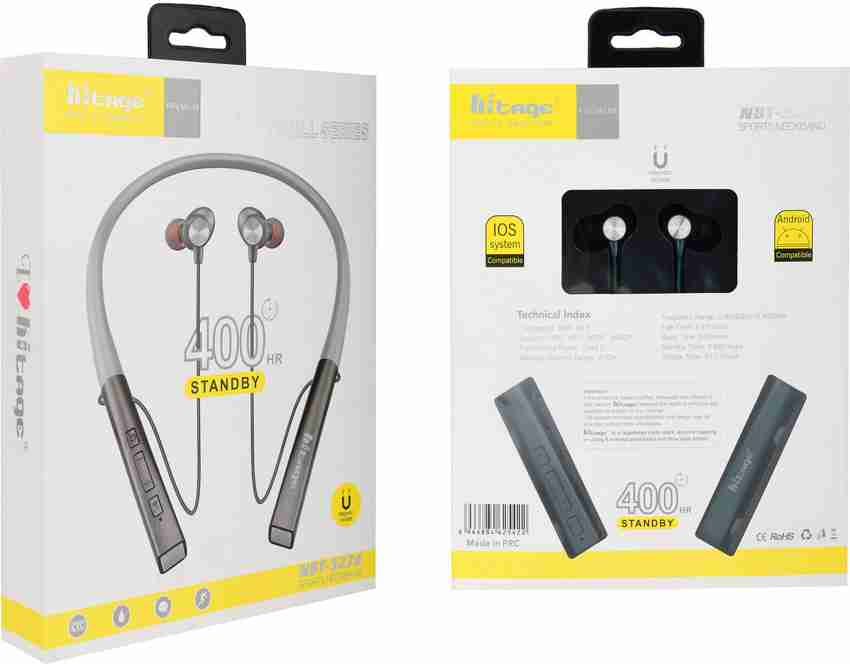 Hitage NBT 3276 Thrill Series Sports 40 Hours Play Time 90 Hours