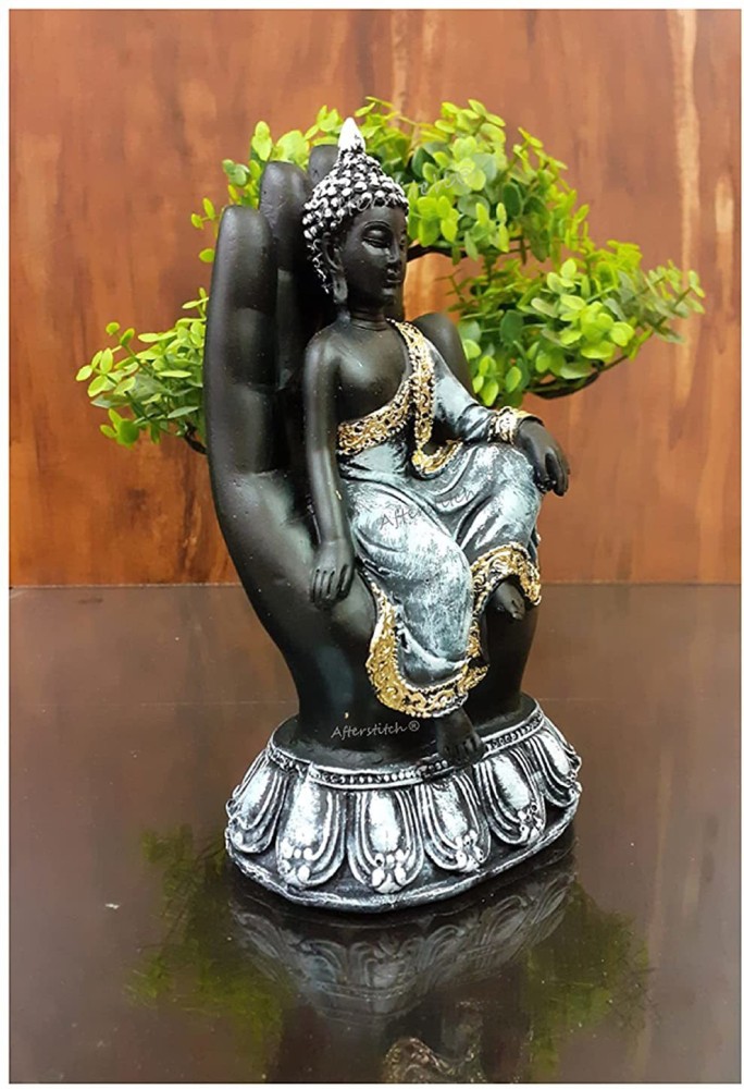 Craftication Buddha Statue For Living Room, Idols For Home Decor