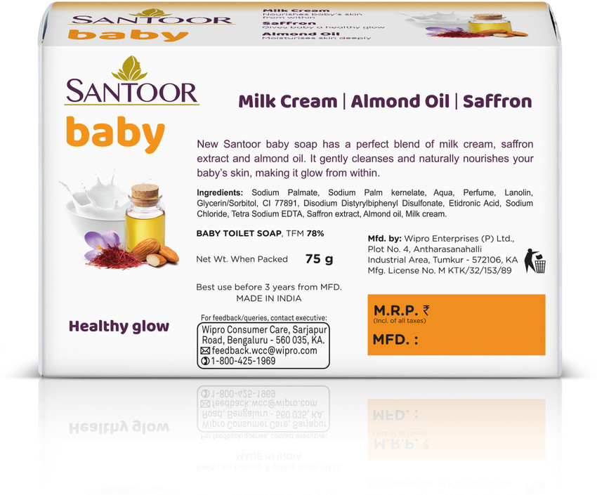 Santoor Healthy Glow Baby Soap Price in India Buy Santoor