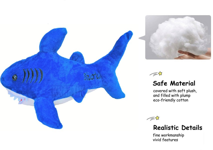 Masti Zone Printed Fish Shape /Shark Foil Balloons