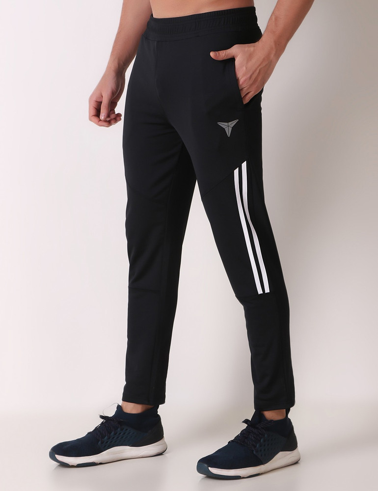 GYMYARD Solid Men Black Track Pants - Buy GYMYARD Solid Men Black Track  Pants Online at Best Prices in India | Flipkart.com