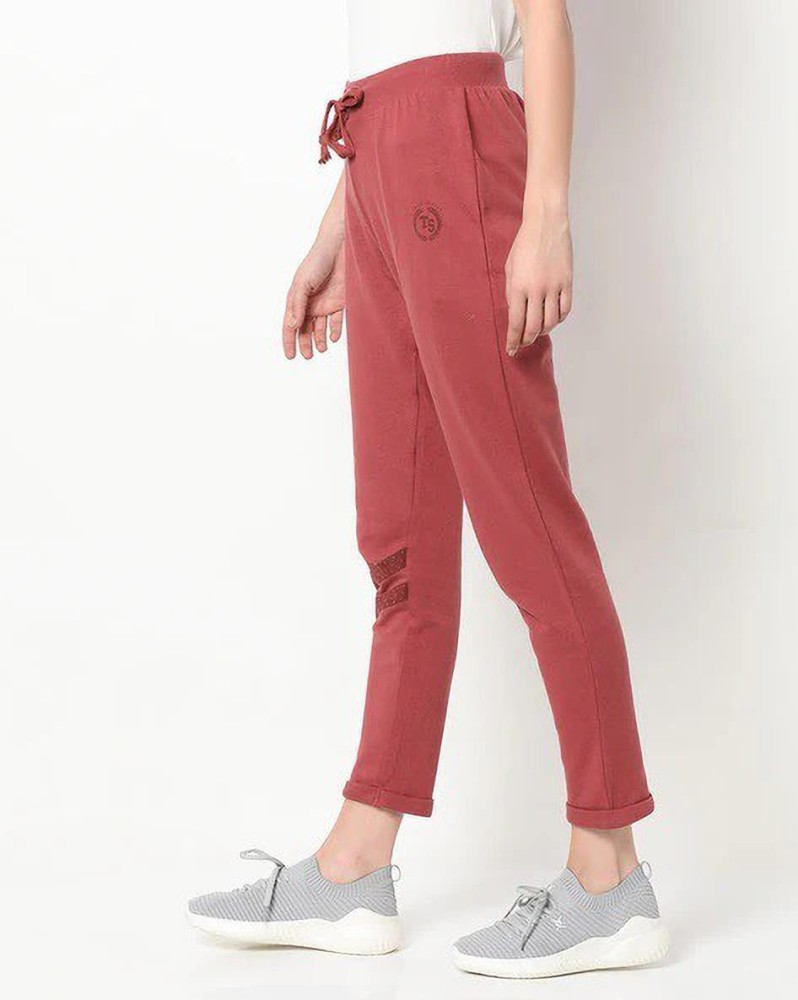 Buy Off White Track Pants for Women by Teamspirit Online