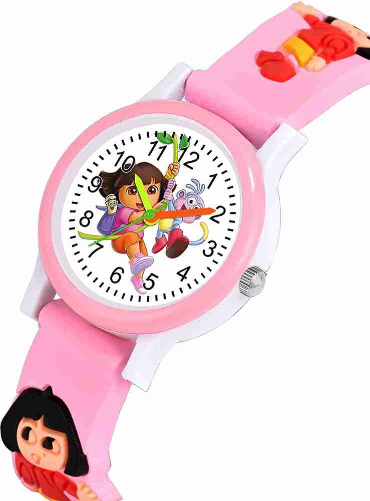 RSM Dora Round Dial Pink Strap Analog Watch For Girls Buy RSM