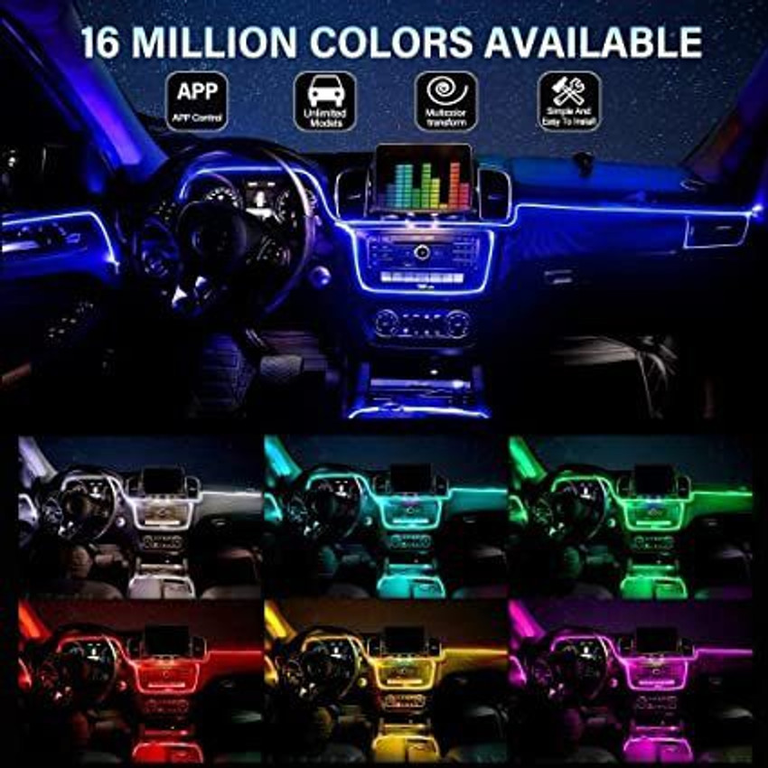 Fiber optic car on sale interior lighting