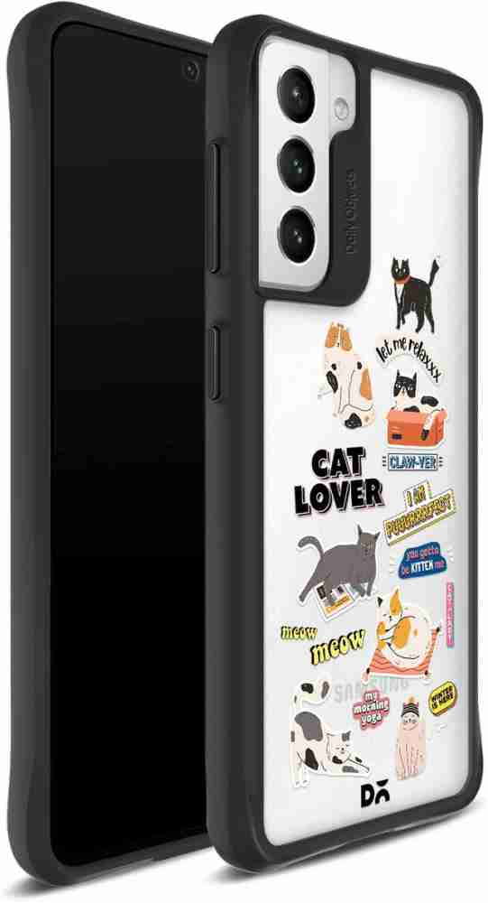 DailyObjects Curious Cat Stride 2.0 Case Cover For iPhone 14 Plus