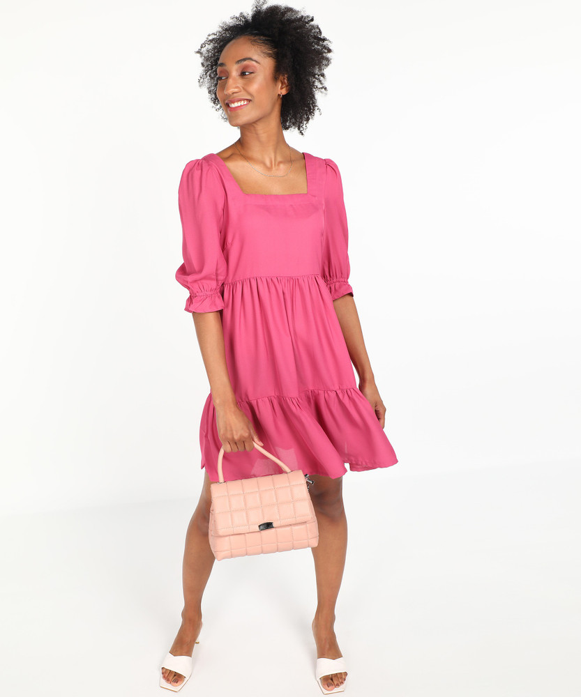 Forever 21 puff sleeve dress best sale