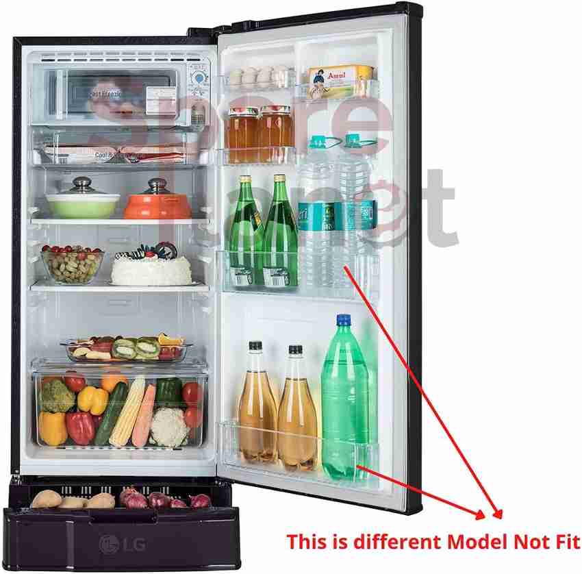 spareplanet LG SINGLE DOOR FRIDGE BOTTLE RACK SHELF Part No MAN370879 Fridge Door Shelf Price in India Buy spareplanet LG SINGLE DOOR FRIDGE BOTTLE RACK SHELF Part No MAN370879 Fridge Door