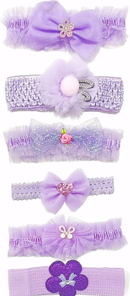 Purple headband shop for baby girl