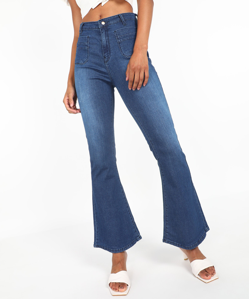 FOREVER 21 Boyfriend Women Dark Blue Jeans Buy FOREVER 21
