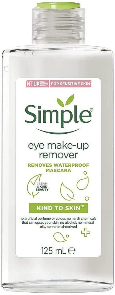 Simple on sale makeup remover