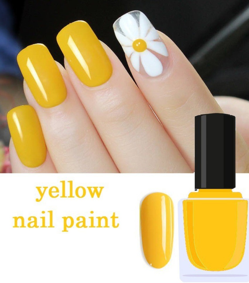 30 Yellow Nail Designs That Bring Sunshine To Your Fingertips