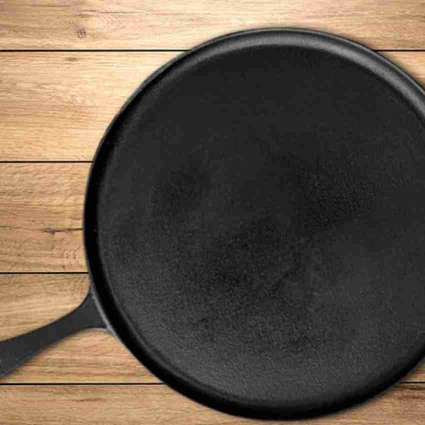 Super Smooth Cast Iron Tawa 11 Inch, Pre-Seasoned