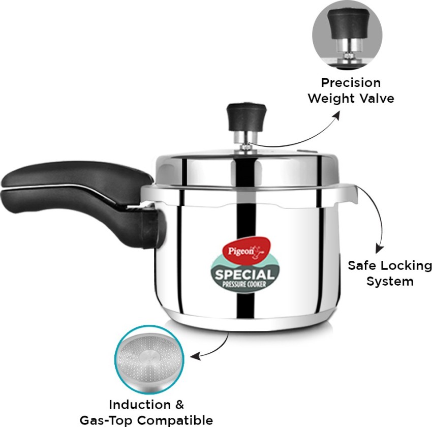 Pigeon Special Combi 2 L 3 L Induction Bottom Pressure Cooker