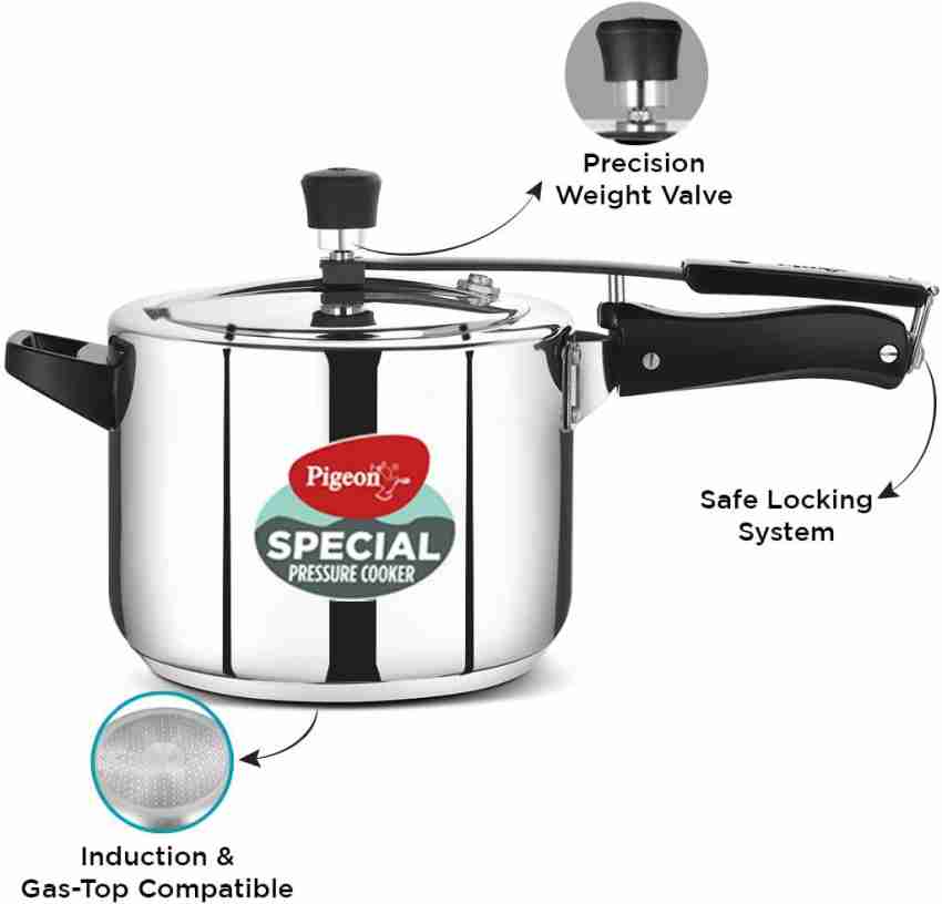 Pigeon Special 5 L Induction Bottom Pressure Cooker Price in India