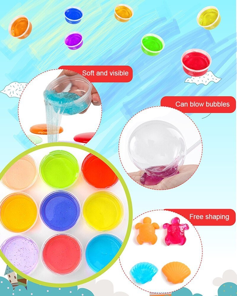 60ML Super Dust Clean Clay Dust Keyboard Cleaner Slime Toys