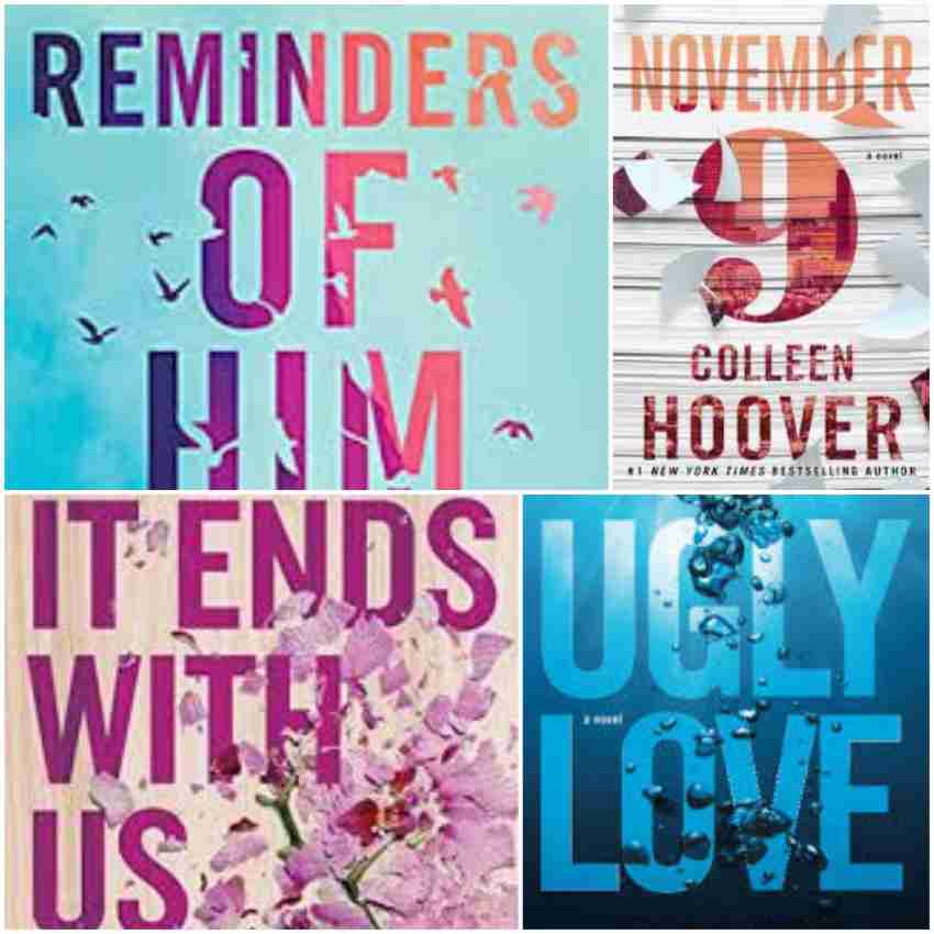 By Colleen Hoover, It Ends With Us and Ugly Love - Two books combo NEW  Paperback