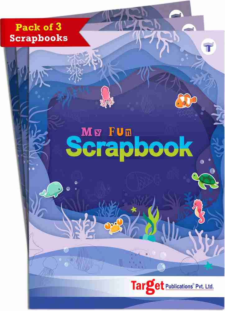 Creativity For Kids My Scrapbook Kit English & Hindi (2 Books) A4