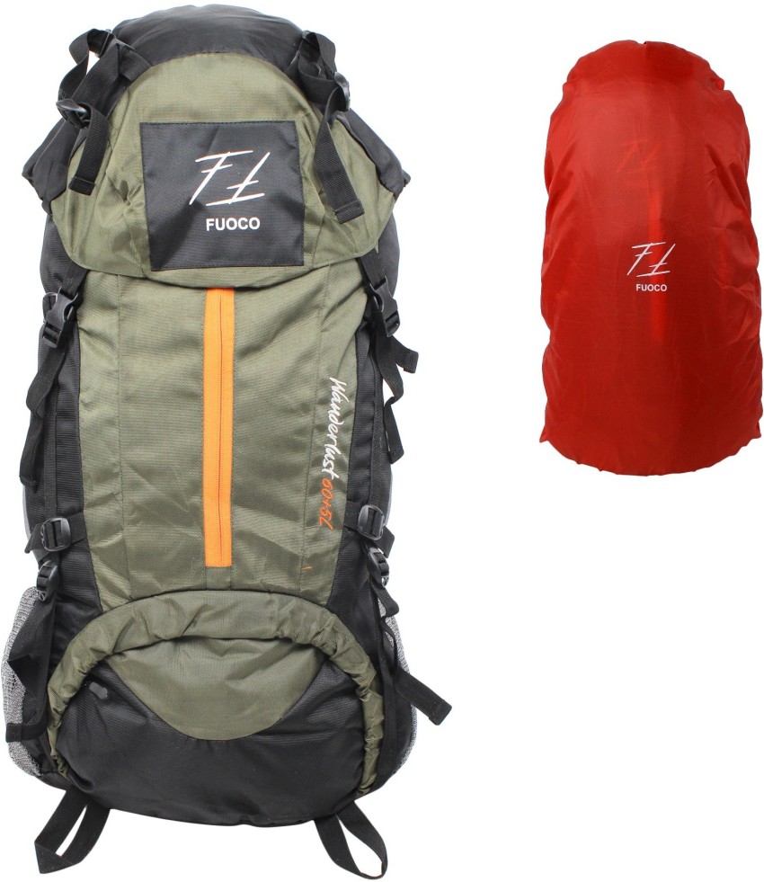 FUOCO Rucksack 65 5 Ltr Rucksack 65 L Green Price in India Flipkart