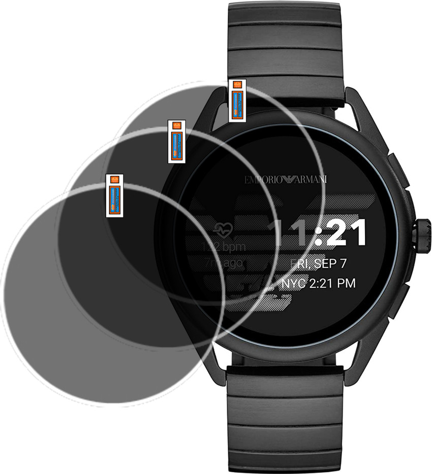 QZXCEON Screen Guard for Emporio Armani Matteo Digital Black SMARTWATCH SCREEN QZXCEON Flipkart
