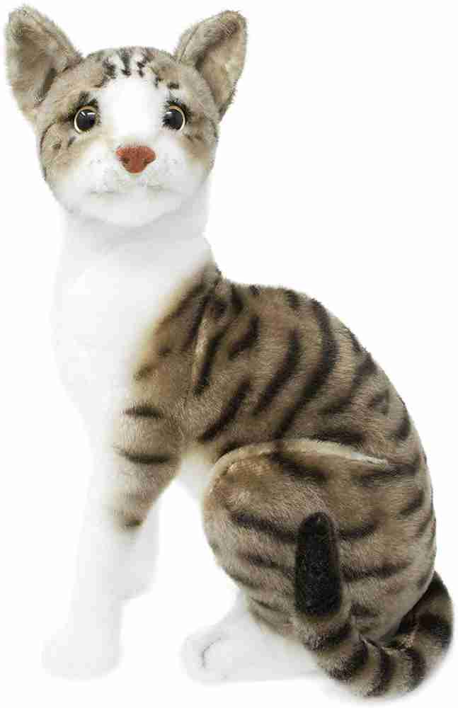 Tickles Tabby Cat Soft Stuffed Plush Animal Toy for Birthday Gift