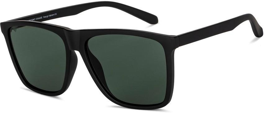 Buy VINCENT CHASE by Lenskart Wayfarer Sunglasses Green For Men & Women  Online @ Best Prices in India