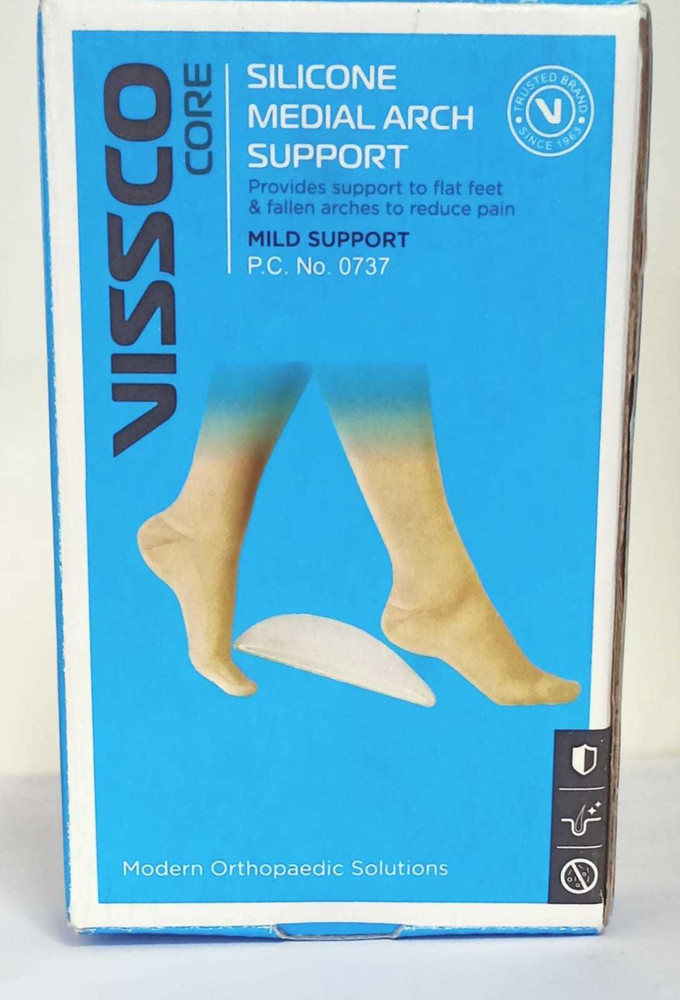 Vissco silicone medial arch support top