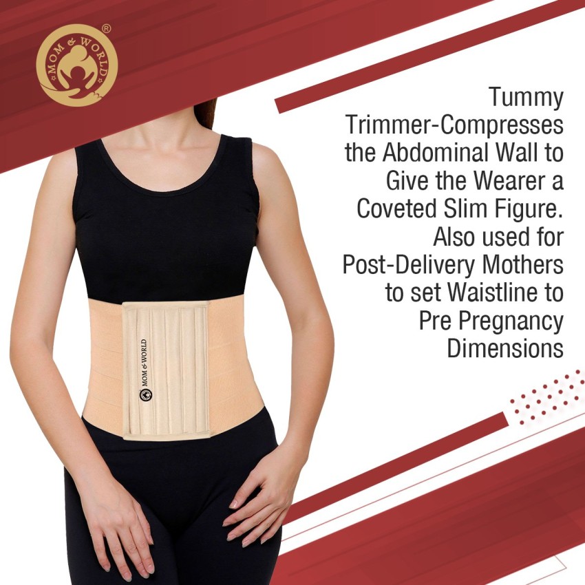 Mom & World Tummy Trimmer 8 Abdominal Belt, Body Shaper
