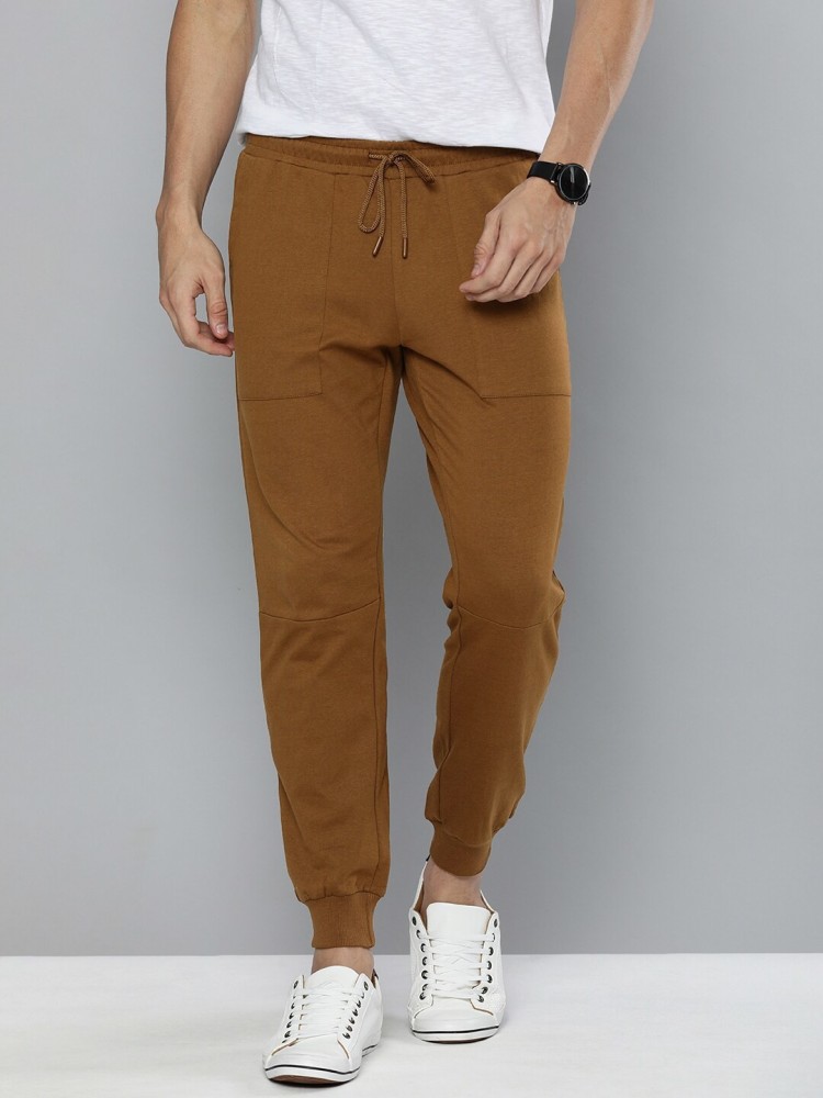 Brown jogger pants