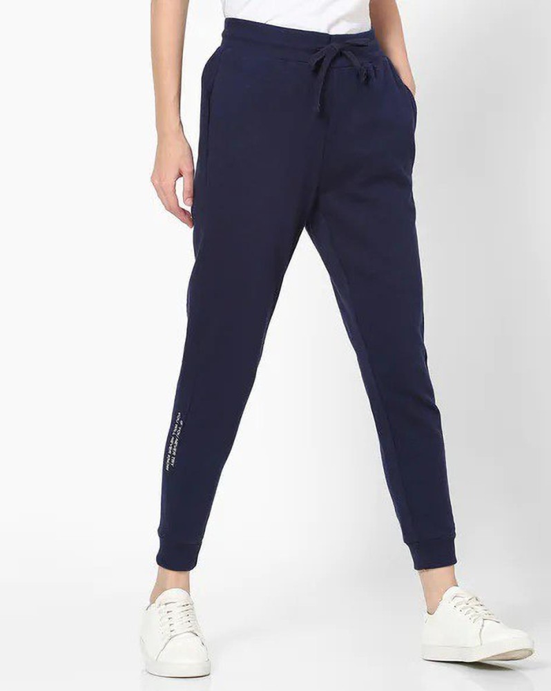 TEAMSPIRIT Solid Women Dark Blue Track Pants - Buy TEAMSPIRIT Solid Women  Dark Blue Track Pants Online at Best Prices in India