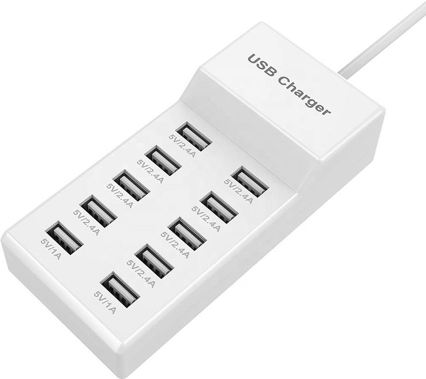 coolcold 10 Port Smart USB Ports for Multiple Devices USB Mobile