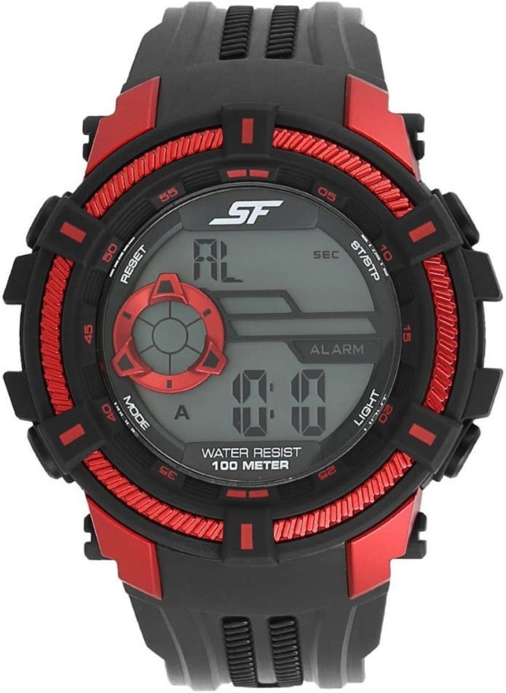 SF NM77080PP01W Sonata Fibre Digital Watch For Men Buy SF