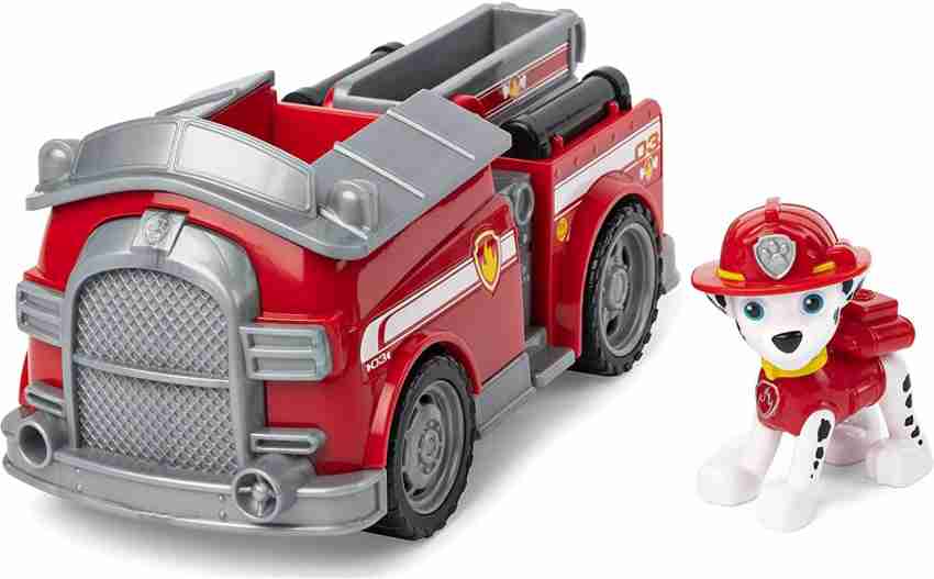 PAW PATROL Marshall's Fire Engine Vehicle with Collectible Figure, for Kids  Aged 3 and Up - Marshall's Fire Engine Vehicle with Collectible Figure, for Kids  Aged 3 and Up . Buy Action