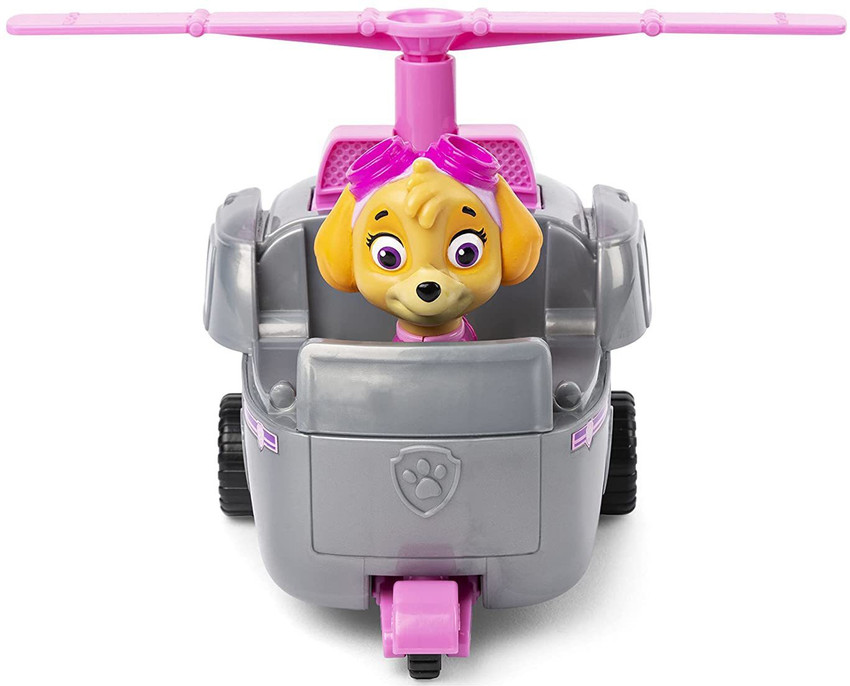 PAW PATROL Skye s Helicopter Vehicle with Collectible Figure for