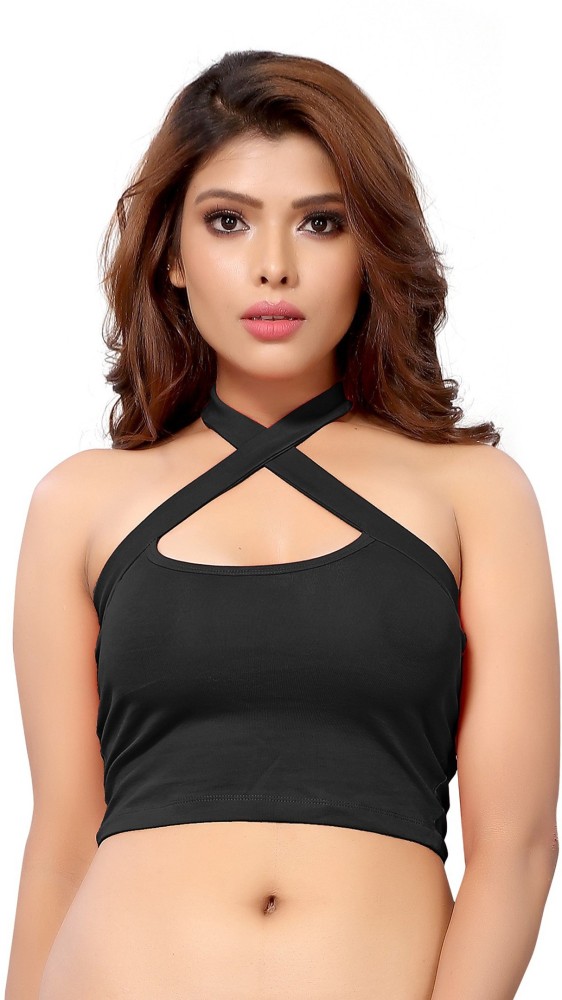 UNDER GIRL Halter neck bra seamless Women Sports Non Padded Bra - Buy UNDER  GIRL Halter neck bra seamless Women Sports Non Padded Bra Online at Best  Prices in India