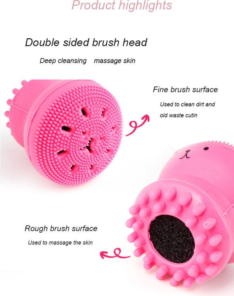 Facial Cleansing Brush Silicone Handheld Face Brush And Massager  Octopus-shaped Cleansing Brush For Deep Cleaning Gentle Exfoliating Skin  Massage