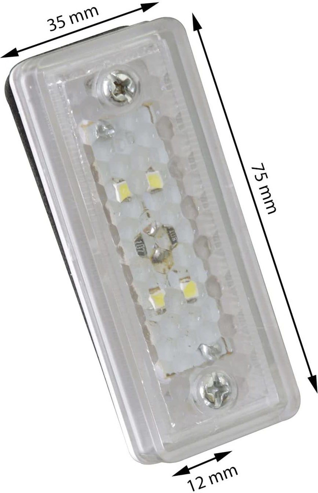 Apsmotiv LED Side Marker Lights Suitable for Trucks Trailers Buses