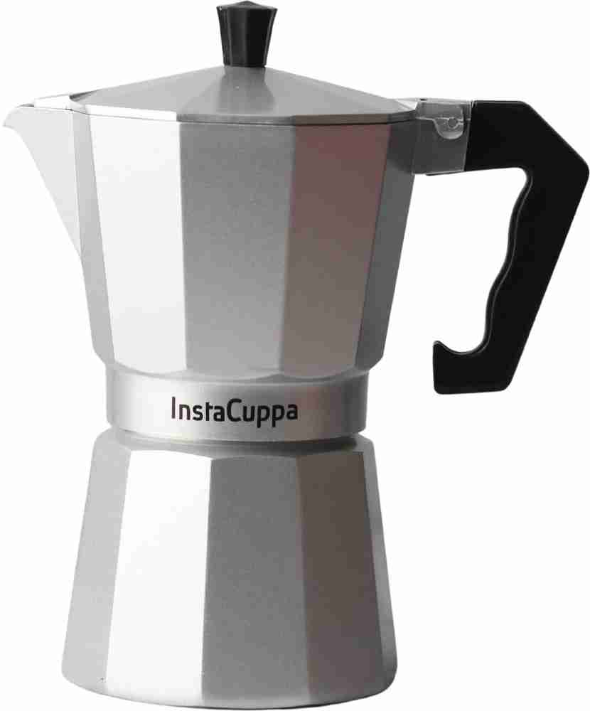 Budan Moka Pot Stainless Steel Coffee Maker - 2 Cup ( 100ml )