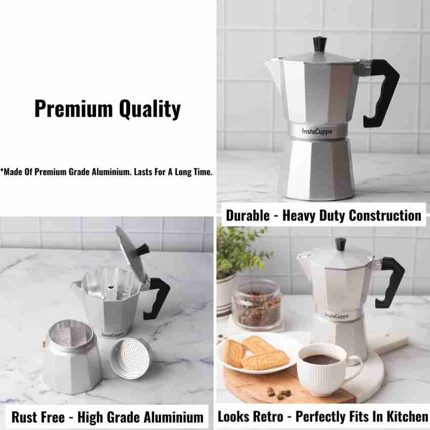 InstaCuppa Espresso Coffee Maker with Italian Ulka Pump, Thermoblock H –  InstaCuppa Store