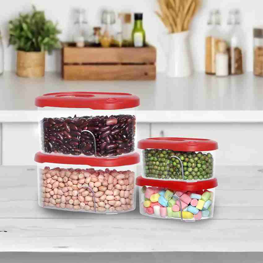 Flipkart SmartBuy 4 in 1 Easy Flow Cereal Dispenser for Kitchen