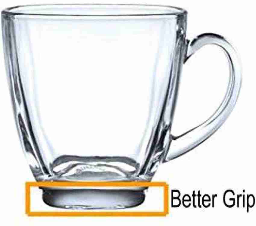 Beadart Glass Tea and Coffee Cup, Cute Tea Cups, 200 ml, Set of 6 (Clear,  Cup Set) Glass Coffee Mug Price in India - Buy Beadart Glass Tea and Coffee  Cup, Cute