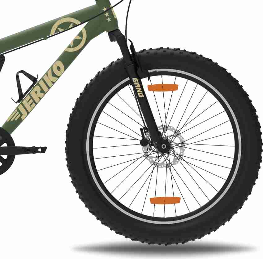 GANG JERIKO FRONT SUSPENSION SEMI FAT TYRES 26 3.0 Dual Disc