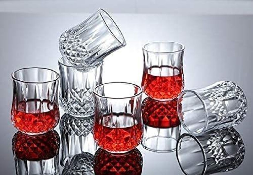 firozabadhub (Pack of 6) Classic Long Shot Glass, for Vodka, Wine, Whisky  Glass Set Shot Glass Price in India - Buy firozabadhub (Pack of 6) Classic  Long Shot Glass, for Vodka, Wine