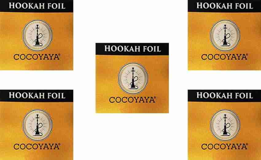 Puff Smart Cocoyaya Foil Paper Pre-Cut Square Sheets ( Pack Of 5 ) 1.9 inch  Aluminium Hookah Price in India - Buy Puff Smart Cocoyaya Foil Paper  Pre-Cut Square Sheets ( Pack