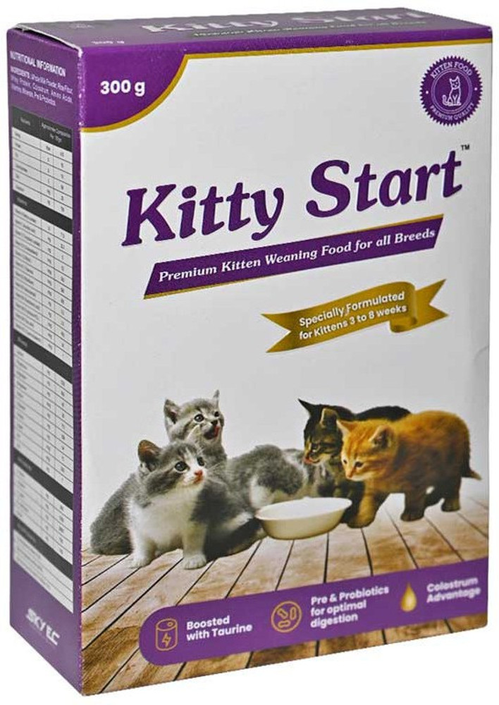 skyec KITTY START Premium Kitten Weaning Food for all breeds 300GM